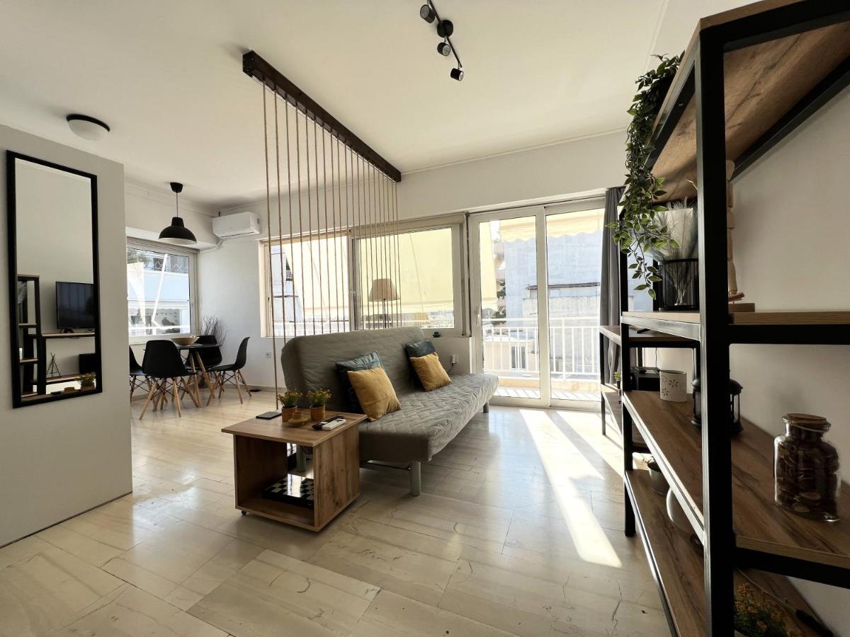 Zeus Bright & New Apartment - 25' Walk To The Acropolis Атина Екстериор снимка